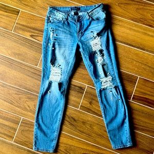 Bling- Pearl skinny jean l